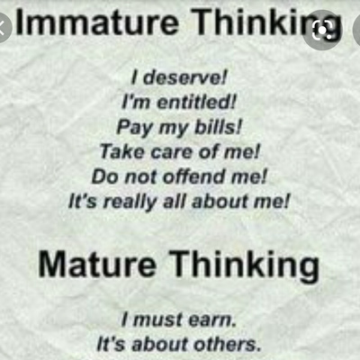 Entitlement(do females feel entitled or is it mental illness)