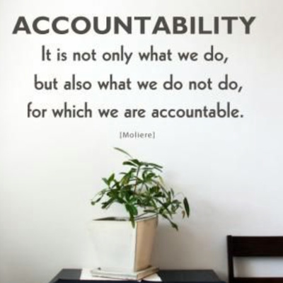 Accountability(men and women should accountable for their mistakes