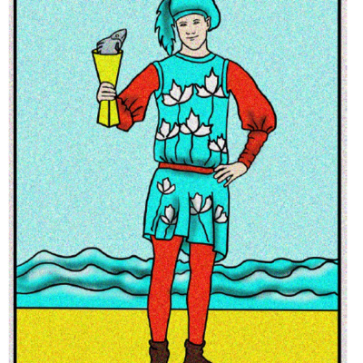 One Card Tarot 5th July 2021 - Page Of Cups