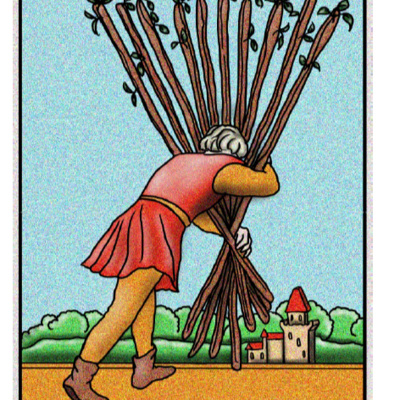 One Card Tarot 8th July 2021 - 10 Of Wands