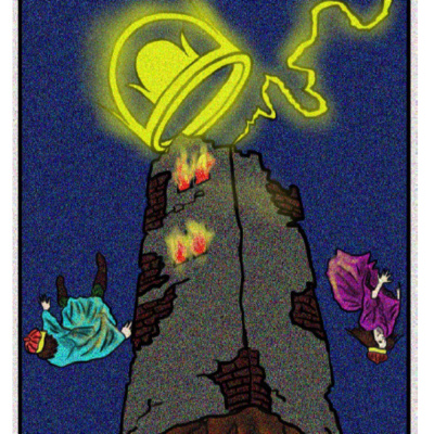 One Card Tarot 12th July 2021 - The Tower