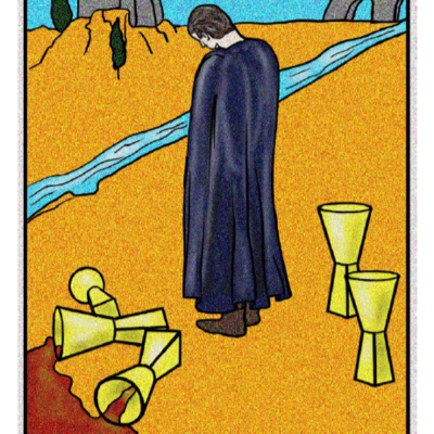 One Card Tarot 15th July 2021 - 5 Of Cups