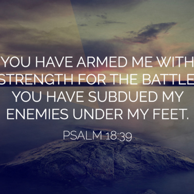 1 Samuel 28-31; Psalm 18 Day 109 Reading through the Bible chronologically