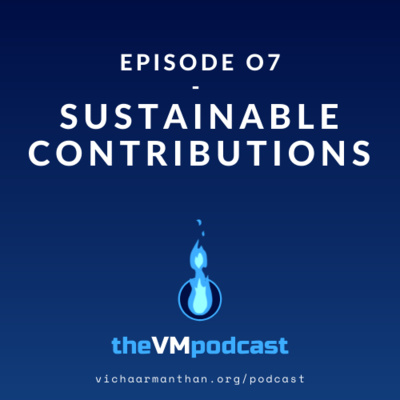 EP07 - SUSTAINABLE CONTRIBUTIONS with Dr Bansri Lakhani - The Vichaar Manthan Podcast