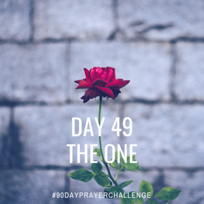 DAY 49 90 DAY PRAYER CHALLENGE: THE ONE