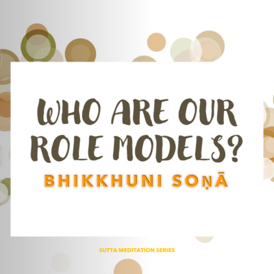 WHO ARE OUR ROLE MODELS? - Bhikkhuni Soṇā (who ordained in old age and realised arahantship) episode artwork