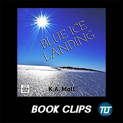 Book Clips: Blue Ice Landing by KA Moll