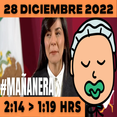 💩🐣👶 #AMLITO | Mañanera Miércoles 28 de Diciembre 2022 | El gansito veloz | De 2:14 a 1:19. episode artwork