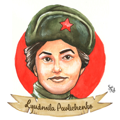 Mujeres Olvidadas por la Historia - Lyudmila Pavlichenko