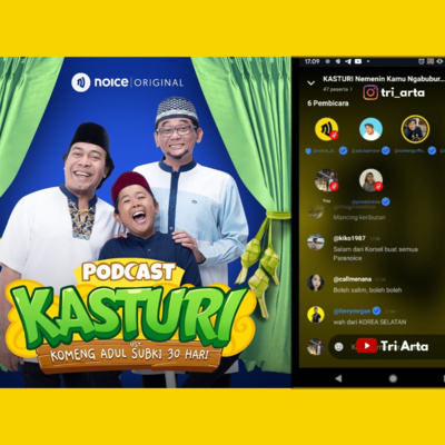 Ngabuburit Bareng Bang Komeng (Kasturi) Podcast Noice episode artwork