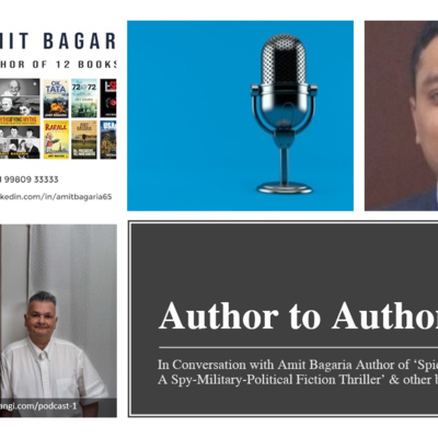 Abracadabra Podcast - Author to Author with Amit Bagaria: Thrillers