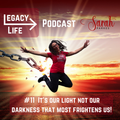 It's our light not our darkness that most frightens us!