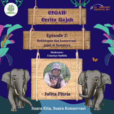 Cerita Gajah (CEGAH) UI BIOFEST 10th Ep. 2 - Kehidupan dan Konservasi Gajah di Sumatera