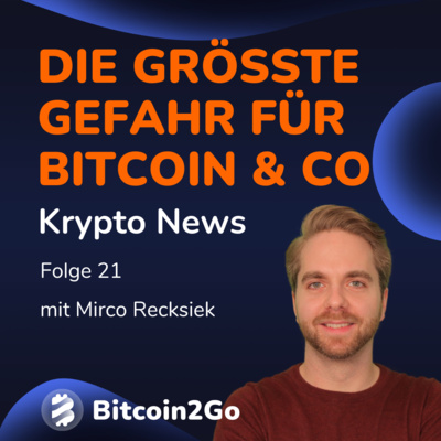 Die größte Gefahr für Bitcoin - Finanzmarkt hängt wieder in der Rezessionsangst | KryptoNews episode artwork