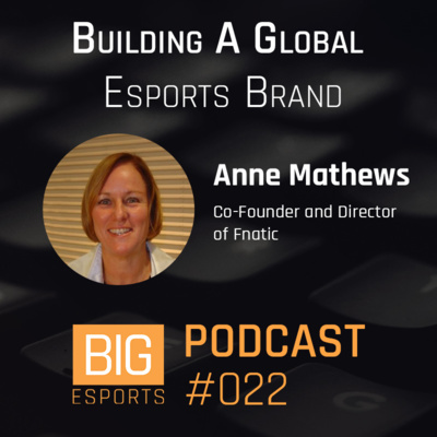 #022 - Building A Global Esports Brand with Anne Mathews (Co-Founder and Director of Fnatic)