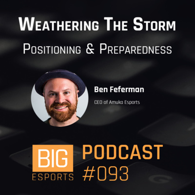 #93 - Weathering The Storm. Positioning & Preparedness - With Ben Feferman - CEO of Amuka Esports