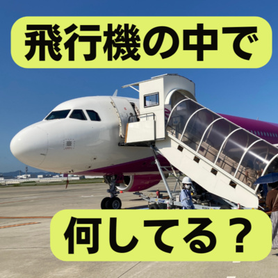 飛行機の中で何してる？ episode artwork