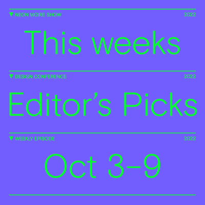 NM Editor's Picks: October 2nd 2022