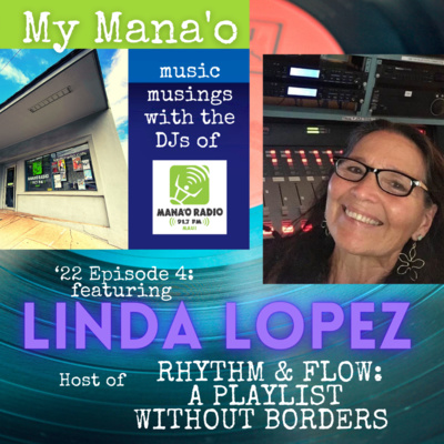 Linda Lopez, host of Rhythm & Flow: A Playlist Without Borders