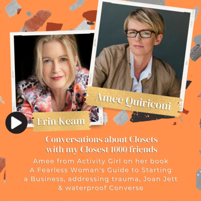 Amee Quiriconi from Activity Girl on her book A Fearless Woman's Guide to Starting a Business, addressing trauma, Joan Jett and waterproof Converse. 