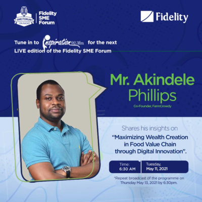 FARMCROWDY : Radio Interview with Akindele Phillips on Inspiration 92.3FM