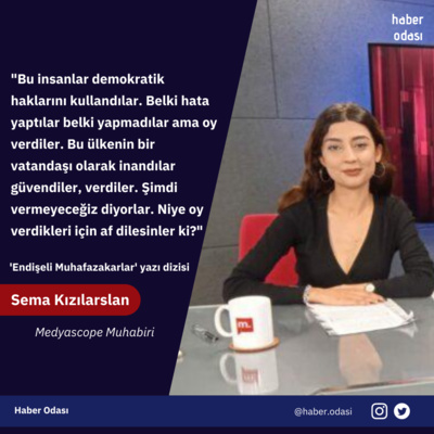 4: Medyascope muhabiri Sema Kızılarslan, 'Endişeli Muhafazakarlar' yazı dizisini anlatıyor: 28 Şubat bir travma. Bu insanlar AKP ile birlikte birinci sınıf vatandaş muamelesi gördüler'' episode artwork