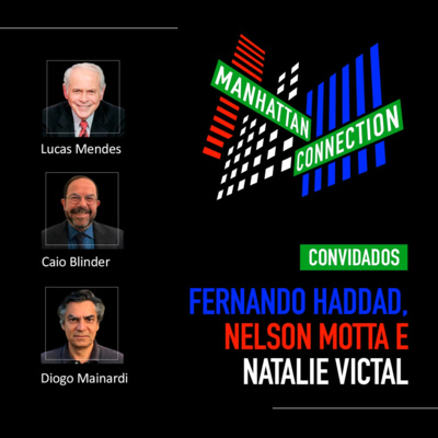 Fernando Haddad, Nelson Motta e Natalie Victal | 10/02/2021