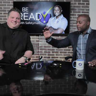 Tom Colontonio and I on Be Ready with Safetyman