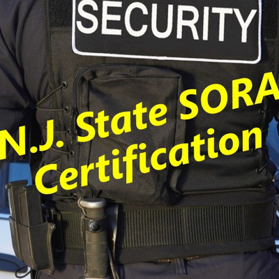 NJ SORA Security Officer training certification