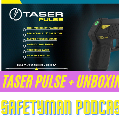 Taser pulse plus unboxing and description