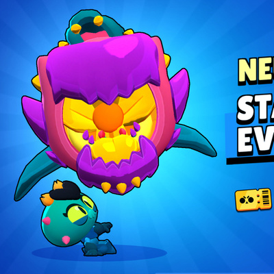 ✨Brawl Pass Stufe 70|Stachelige Eve.🍃⚡️