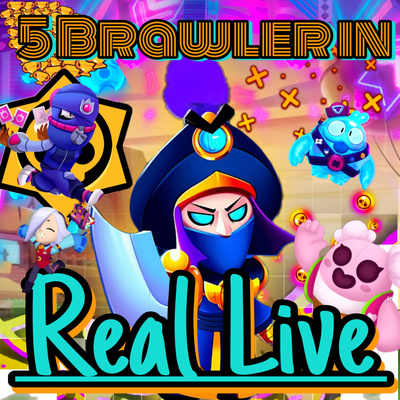#533|😱 5 Brawler in REAL LIFE😂✨👍🏻