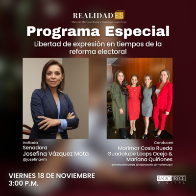 Realidad-ES: Libertad de expresión en tiempos de la Reforma Electoral episode artwork