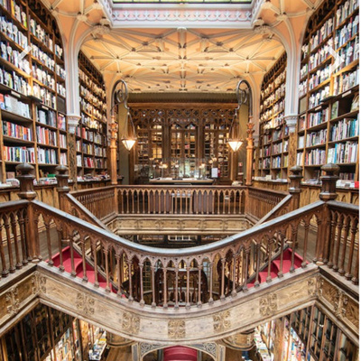 Peaceful Library Ambiance (Page Turning and Clock Ticking Asmr)