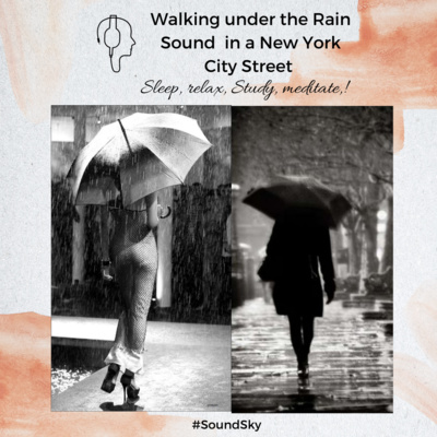 37. Walking under the Rain in a New York City Street | Holding an Umbrella + Distant Thunder episode artwork