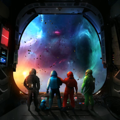 [VIDEO on Spotify] Gentle Rain and Thunder on Galactic Spaceship Window during Flight to Mars - Best for Studying and Sleeping episode artwork