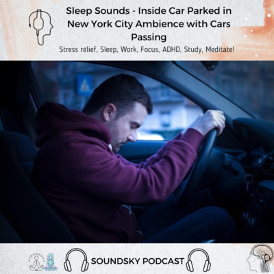101. Sleep Sounds - Inside Car Parked in New York City Ambience with Cars Passing episode artwork