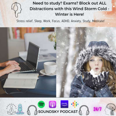 Need to study? Homework? Exams? Block out ALL Distractions with this Wind Storm Cold - Winter is Here! episode artwork