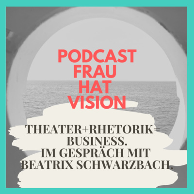 Frau hat Vision