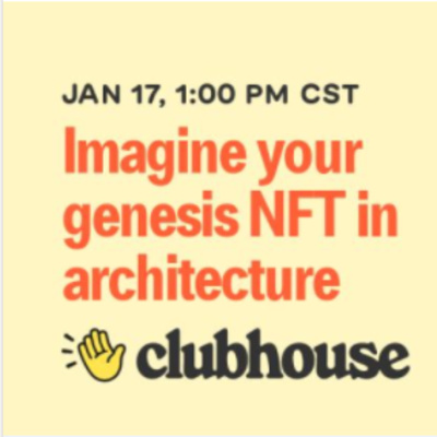 Imagine Your Genesis NFT in Architecture