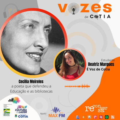 Cecilia Meireles, primeira voz feminina de grande expressão na literatura brasileira