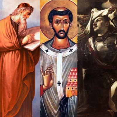 COLLISIONS WITH HISTORY -- Three Medieval Saints