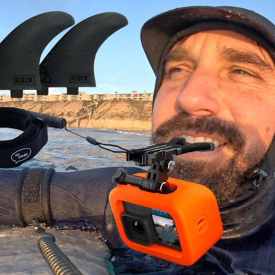 #116 - SURF GEAR REVIEW - GoPro Mouth Mount, O'Neill Hyperfreak, NVS Album Twin Fins, & Ho Stevie! Arm Leash episode artwork
