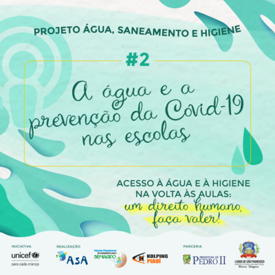 Spot #2 - A água e a prevenção da Covid-19 nas escolas episode artwork