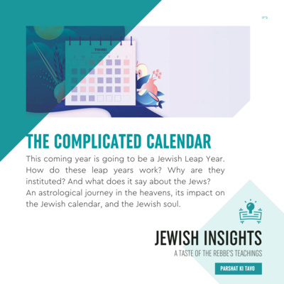 Torah Class - Ki Tavo: The Complicated Calendar