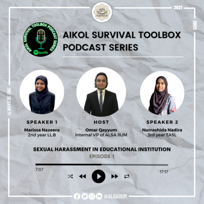 Episode 1: Sexual Harassment in Educational Institution