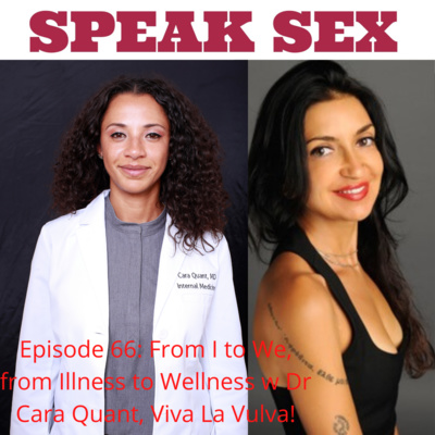 Ep 66: From I to We, from Illness to Wellness, from Excess to Balance! Eve w Dr Quant Viva la Vulva