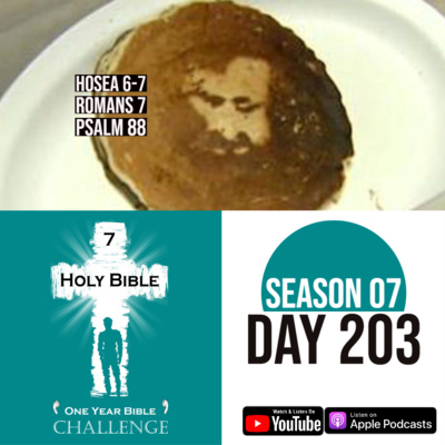 Day 203 | Israel hopes for God's mercy, but their evil is too great | Romans 7: How Sin uses the Law