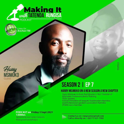 Making it with Tatenda Rungisa