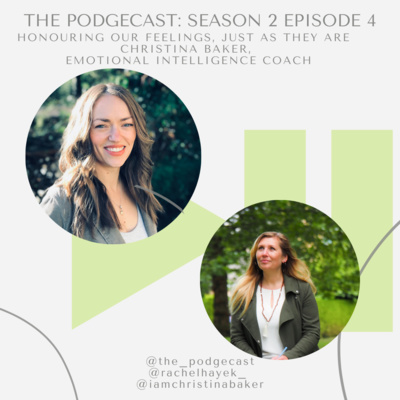 Season 2, Episode 4: Honouring our Feelings, Just as They Are with Christina Baker, Emotional Intelligence Coach 